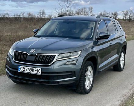 Сірий Шкода Kodiaq, об'ємом двигуна 2.03 л та пробігом 130 тис. км за 29550 $, фото 1 на Automoto.ua