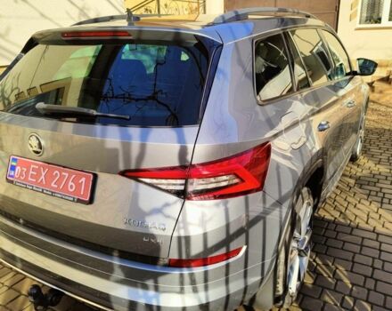 Серый Шкода Kodiaq, объемом двигателя 2 л и пробегом 245 тыс. км за 28500 $, фото 4 на Automoto.ua