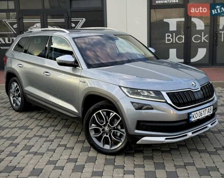 Сірий Шкода Kodiaq, об'ємом двигуна 2 л та пробігом 150 тис. км за 28999 $, фото 16 на Automoto.ua