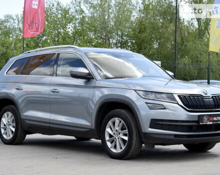 Серый Шкода Kodiaq, объемом двигателя 1.97 л и пробегом 185 тыс. км за 28955 $, фото 7 на Automoto.ua