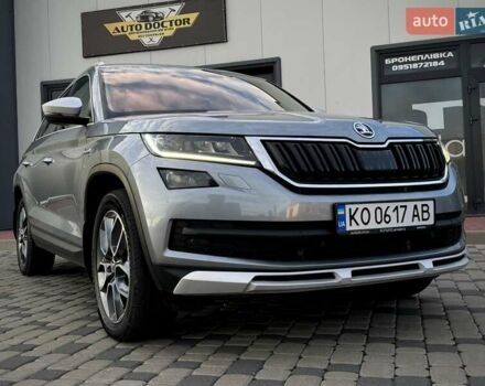 Сірий Шкода Kodiaq, об'ємом двигуна 2 л та пробігом 150 тис. км за 28999 $, фото 11 на Automoto.ua