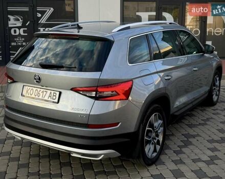 Сірий Шкода Kodiaq, об'ємом двигуна 2 л та пробігом 150 тис. км за 28999 $, фото 21 на Automoto.ua