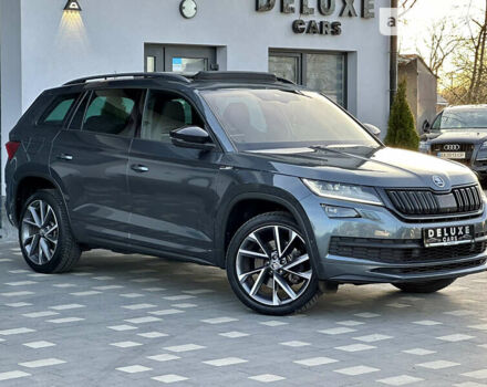 Серый Шкода Kodiaq, объемом двигателя 1.97 л и пробегом 147 тыс. км за 35900 $, фото 11 на Automoto.ua