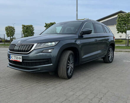 Серый Шкода Kodiaq, объемом двигателя 1.97 л и пробегом 243 тыс. км за 26900 $, фото 10 на Automoto.ua