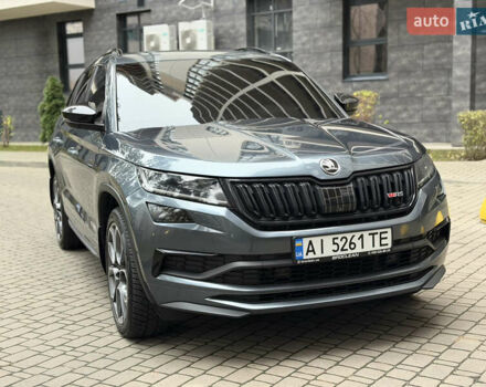 Серый Шкода Kodiaq, объемом двигателя 2 л и пробегом 210 тыс. км за 31500 $, фото 17 на Automoto.ua