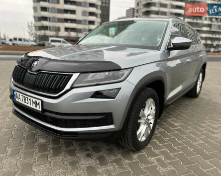 Серый Шкода Kodiaq, объемом двигателя 1.98 л и пробегом 112 тыс. км за 23700 $, фото 15 на Automoto.ua