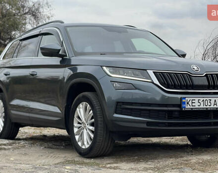 Серый Шкода Kodiaq, объемом двигателя 2 л и пробегом 56 тыс. км за 31900 $, фото 6 на Automoto.ua