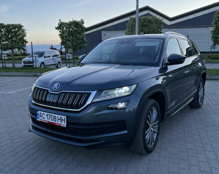 Серый Шкода Kodiaq, объемом двигателя 1.97 л и пробегом 243 тыс. км за 26900 $, фото 8 на Automoto.ua