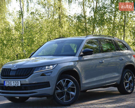 Серый Шкода Kodiaq, объемом двигателя 2 л и пробегом 140 тыс. км за 34700 $, фото 15 на Automoto.ua