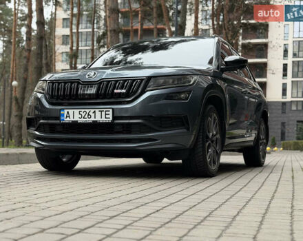 Серый Шкода Kodiaq, объемом двигателя 2 л и пробегом 210 тыс. км за 31500 $, фото 10 на Automoto.ua