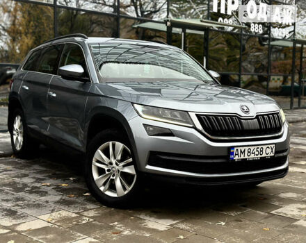 Серый Шкода Kodiaq, объемом двигателя 1.97 л и пробегом 115 тыс. км за 29500 $, фото 6 на Automoto.ua