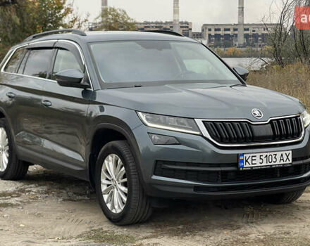 Серый Шкода Kodiaq, объемом двигателя 2 л и пробегом 56 тыс. км за 31900 $, фото 7 на Automoto.ua