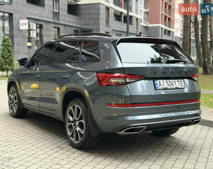 Серый Шкода Kodiaq, объемом двигателя 2 л и пробегом 210 тыс. км за 31500 $, фото 6 на Automoto.ua