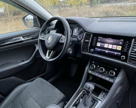 Серый Шкода Kodiaq, объемом двигателя 2 л и пробегом 56 тыс. км за 31900 $, фото 28 на Automoto.ua