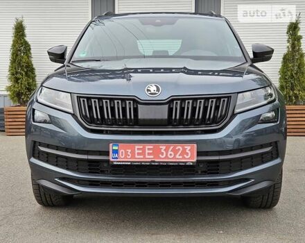 Серый Шкода Kodiaq, объемом двигателя 2 л и пробегом 160 тыс. км за 31500 $, фото 5 на Automoto.ua