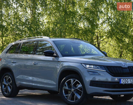 Серый Шкода Kodiaq, объемом двигателя 2 л и пробегом 140 тыс. км за 34700 $, фото 14 на Automoto.ua