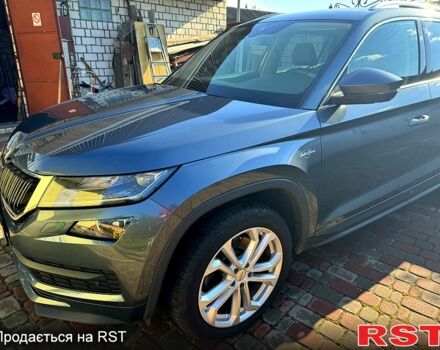 Серый Шкода Kodiaq, объемом двигателя 2 л и пробегом 209 тыс. км за 34000 $, фото 3 на Automoto.ua