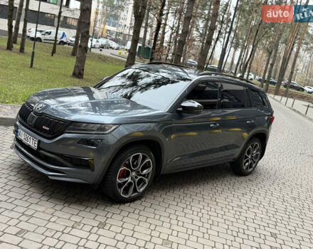 Серый Шкода Kodiaq, объемом двигателя 2 л и пробегом 210 тыс. км за 31500 $, фото 9 на Automoto.ua
