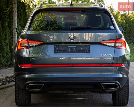 Серый Шкода Kodiaq, объемом двигателя 2 л и пробегом 92 тыс. км за 34999 $, фото 11 на Automoto.ua