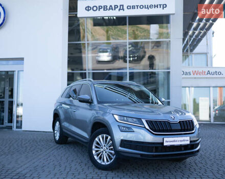 Серый Шкода Kodiaq, объемом двигателя 1.97 л и пробегом 63 тыс. км за 31990 $, фото 8 на Automoto.ua