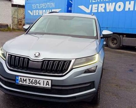 Серый Шкода Kodiaq, объемом двигателя 1.97 л и пробегом 218 тыс. км за 28600 $, фото 1 на Automoto.ua