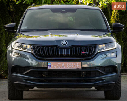 Серый Шкода Kodiaq, объемом двигателя 2 л и пробегом 92 тыс. км за 34999 $, фото 12 на Automoto.ua