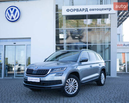 Серый Шкода Kodiaq, объемом двигателя 1.97 л и пробегом 63 тыс. км за 31990 $, фото 1 на Automoto.ua