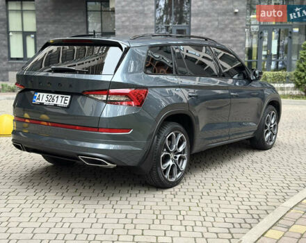 Серый Шкода Kodiaq, объемом двигателя 2 л и пробегом 210 тыс. км за 31500 $, фото 3 на Automoto.ua