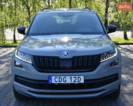 Серый Шкода Kodiaq, объемом двигателя 2 л и пробегом 140 тыс. км за 34700 $, фото 16 на Automoto.ua