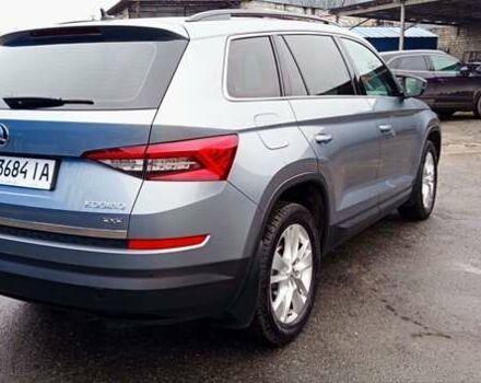 Серый Шкода Kodiaq, объемом двигателя 1.97 л и пробегом 218 тыс. км за 28600 $, фото 8 на Automoto.ua