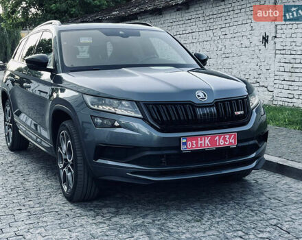 Серый Шкода Kodiaq, объемом двигателя 2 л и пробегом 143 тыс. км за 37599 $, фото 6 на Automoto.ua