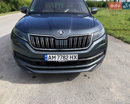 Серый Шкода Kodiaq, объемом двигателя 1.97 л и пробегом 225 тыс. км за 33300 $, фото 2 на Automoto.ua