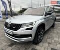 Серый Шкода Kodiaq, объемом двигателя 2 л и пробегом 145 тыс. км за 37900 $, фото 7 на Automoto.ua