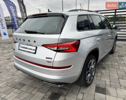 Серый Шкода Kodiaq, объемом двигателя 2 л и пробегом 145 тыс. км за 37900 $, фото 12 на Automoto.ua