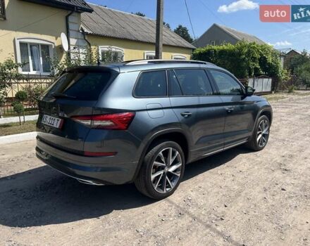 Серый Шкода Kodiaq, объемом двигателя 1.97 л и пробегом 218 тыс. км за 32900 $, фото 3 на Automoto.ua