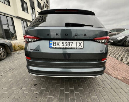Серый Шкода Kodiaq, объемом двигателя 1.97 л и пробегом 17 тыс. км за 33000 $, фото 3 на Automoto.ua