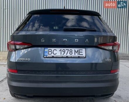 Серый Шкода Kodiaq, объемом двигателя 1.98 л и пробегом 70 тыс. км за 31500 $, фото 11 на Automoto.ua