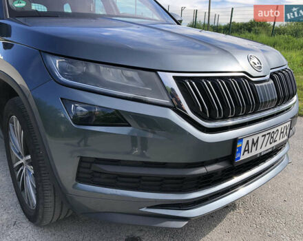 Серый Шкода Kodiaq, объемом двигателя 1.97 л и пробегом 225 тыс. км за 33500 $, фото 14 на Automoto.ua