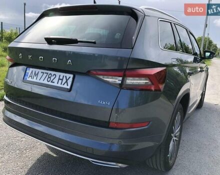 Серый Шкода Kodiaq, объемом двигателя 1.97 л и пробегом 225 тыс. км за 33300 $, фото 56 на Automoto.ua