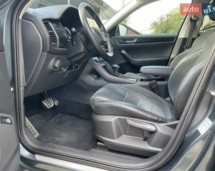 Серый Шкода Kodiaq, объемом двигателя 1.98 л и пробегом 70 тыс. км за 31500 $, фото 12 на Automoto.ua