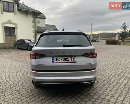 Серый Шкода Kodiaq, объемом двигателя 2 л и пробегом 208 тыс. км за 30300 $, фото 9 на Automoto.ua