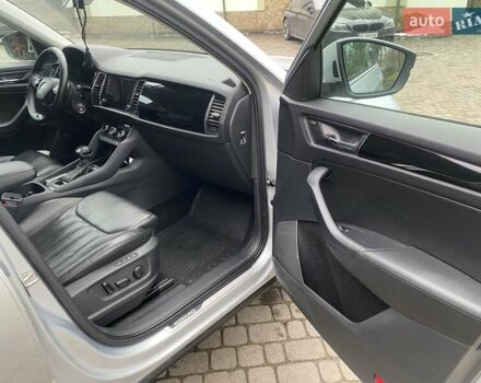 Серый Шкода Kodiaq, объемом двигателя 2 л и пробегом 208 тыс. км за 30300 $, фото 27 на Automoto.ua