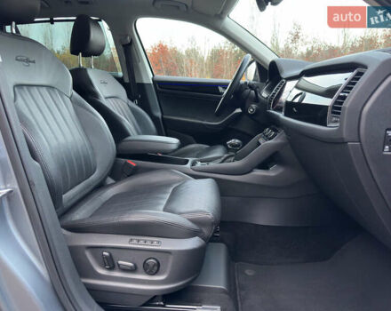 Серый Шкода Kodiaq, объемом двигателя 2 л и пробегом 181 тыс. км за 35399 $, фото 100 на Automoto.ua