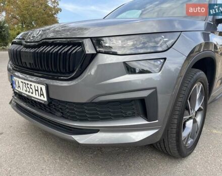 Серый Шкода Kodiaq, объемом двигателя 1.98 л и пробегом 75 тыс. км за 35700 $, фото 24 на Automoto.ua