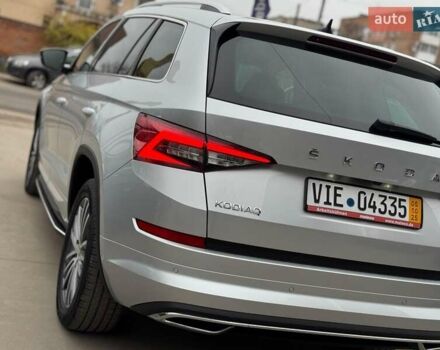 Серый Шкода Kodiaq, объемом двигателя 1.97 л и пробегом 177 тыс. км за 35999 $, фото 16 на Automoto.ua