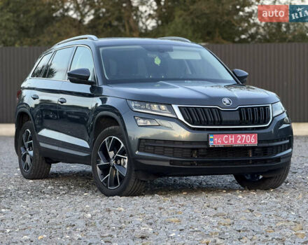 Сірий Шкода Kodiaq, об'ємом двигуна 2 л та пробігом 174 тис. км за 31999 $, фото 20 на Automoto.ua
