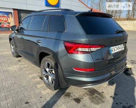 Сірий Шкода Kodiaq, об'ємом двигуна 1.98 л та пробігом 28 тис. км за 40999 $, фото 7 на Automoto.ua