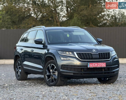 Сірий Шкода Kodiaq, об'ємом двигуна 2 л та пробігом 174 тис. км за 31999 $, фото 19 на Automoto.ua