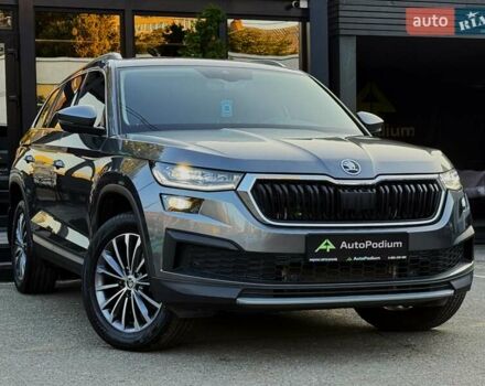 Сірий Шкода Kodiaq, об'ємом двигуна 1.98 л та пробігом 36 тис. км за 31999 $, фото 9 на Automoto.ua
