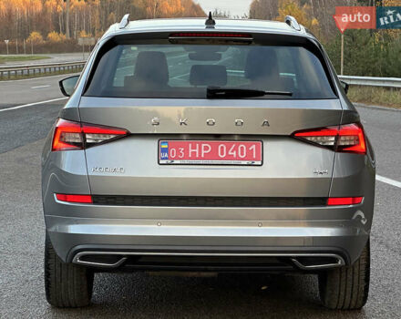 Серый Шкода Kodiaq, объемом двигателя 2 л и пробегом 181 тыс. км за 35399 $, фото 12 на Automoto.ua